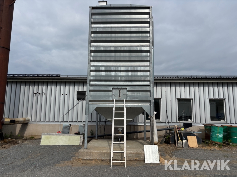 Modulsilo Akron skruvad pelletsficka. 31 m3