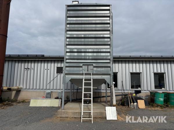 Modulsilo Akron skruvad pelletsficka. 31 m3