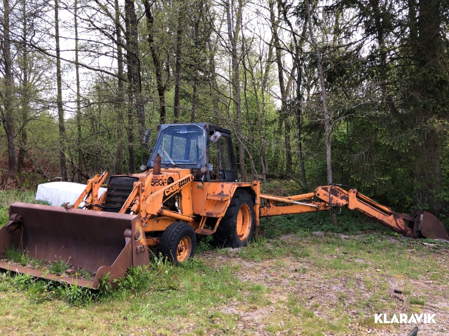 Grävlastare Case 580F Reparationsobjekt 