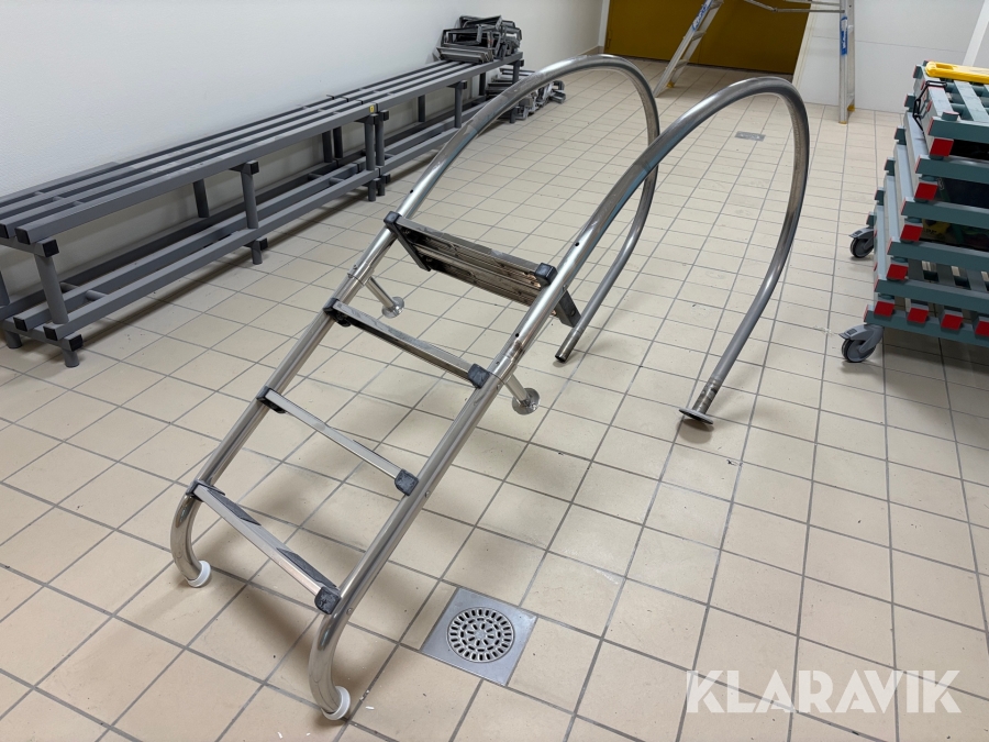 Badstege Astralpool 4 trappsteg