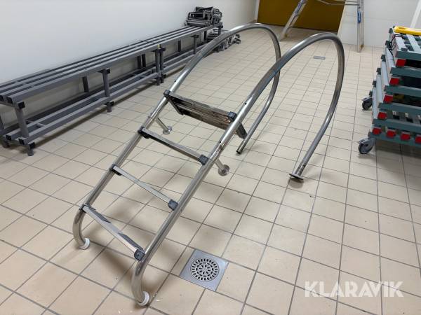 Badstege Astralpool 4 trappsteg