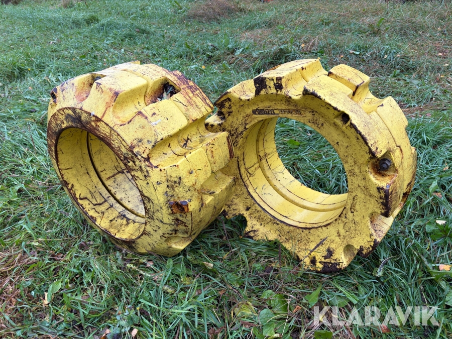 Hjulvikter John Deere 4 st