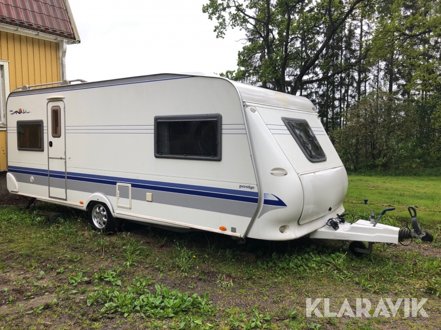 Husvagn Hobby 560 UKF Prestige barnkammarvagn