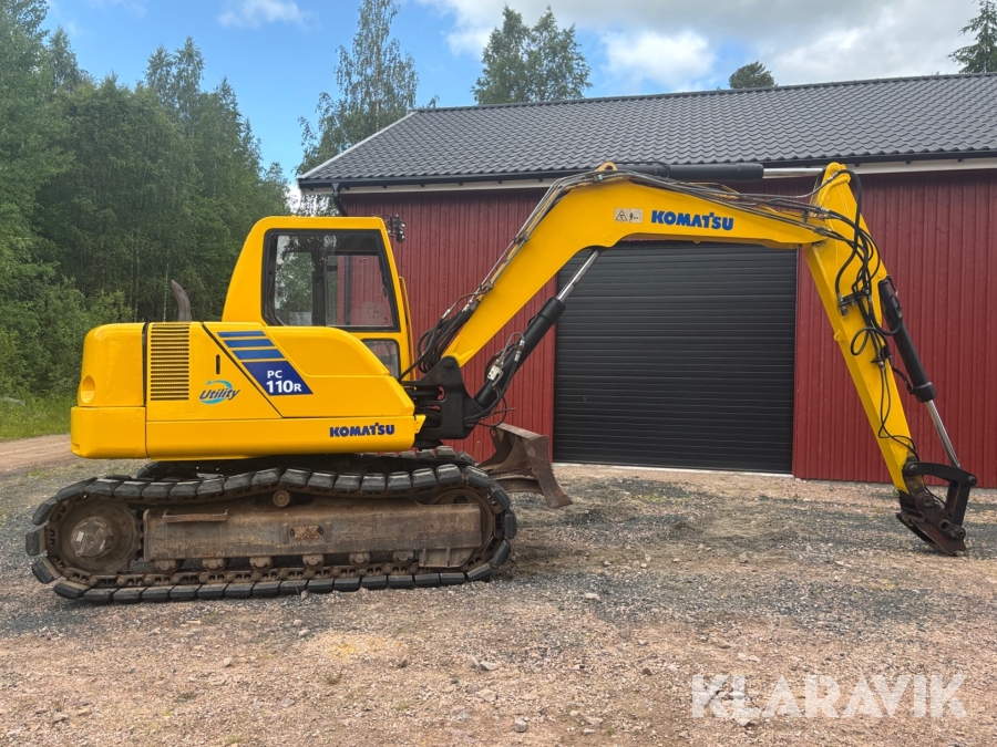 Bandgrävare Komatsu PC110R Utility
