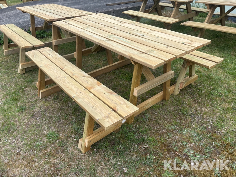 Parkbänk / Picknikbänk - 1st