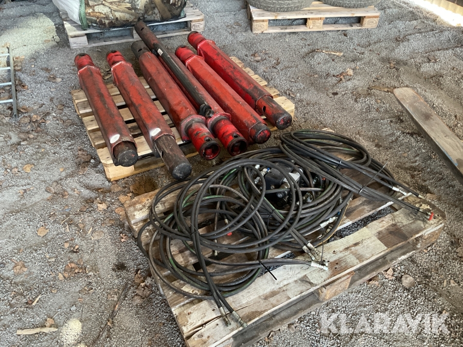 Hydrauliska stöttor till Skotare Komatsu 855