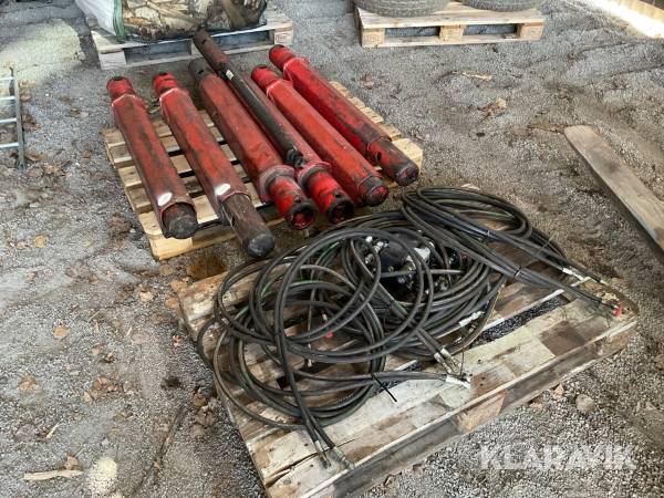 Hydrauliska stöttor till Skotare Komatsu 855