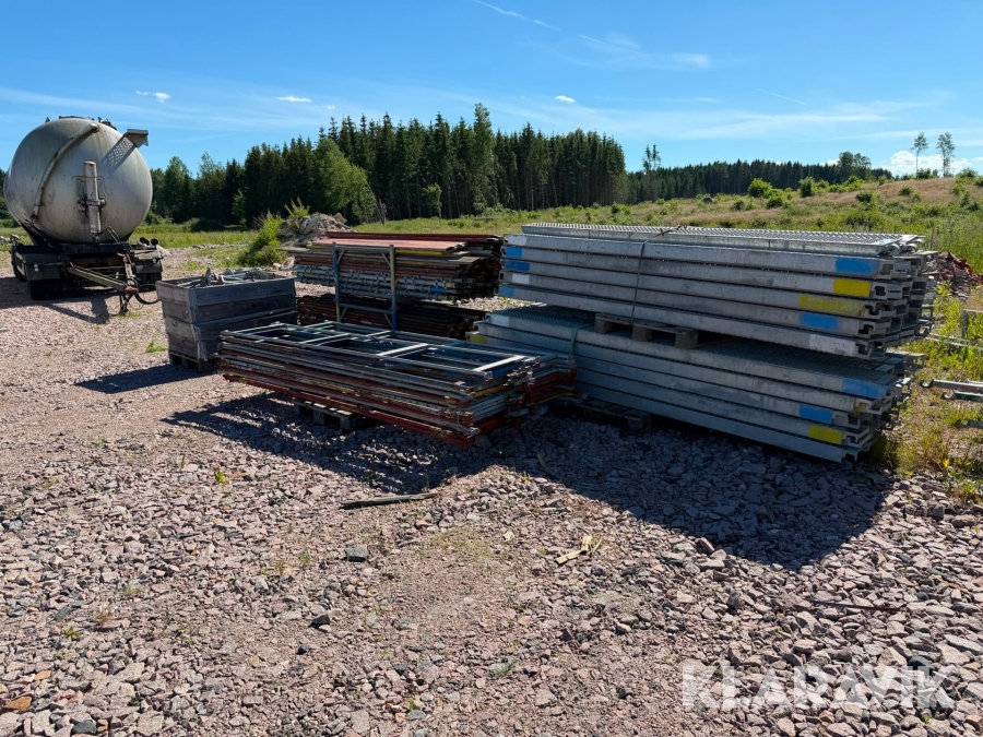 Komplett ställningspaket Haki ca 190m2