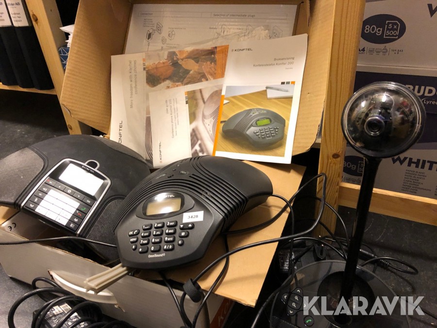 Elektronik Konftel konferensutrustning med ljud och webkamera Konftel 200
