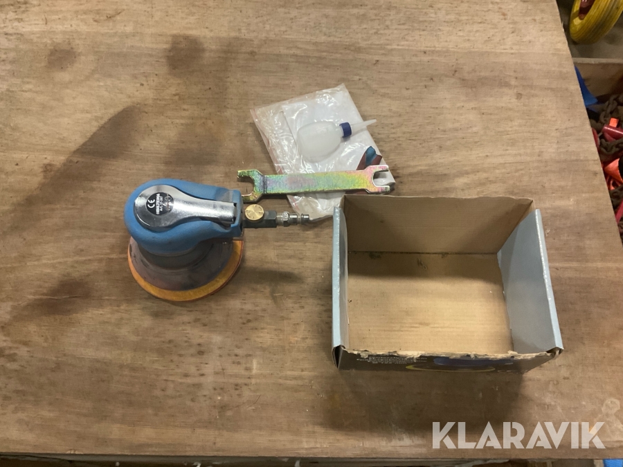 Slipmaskin Biltema Ø125 luftdriven