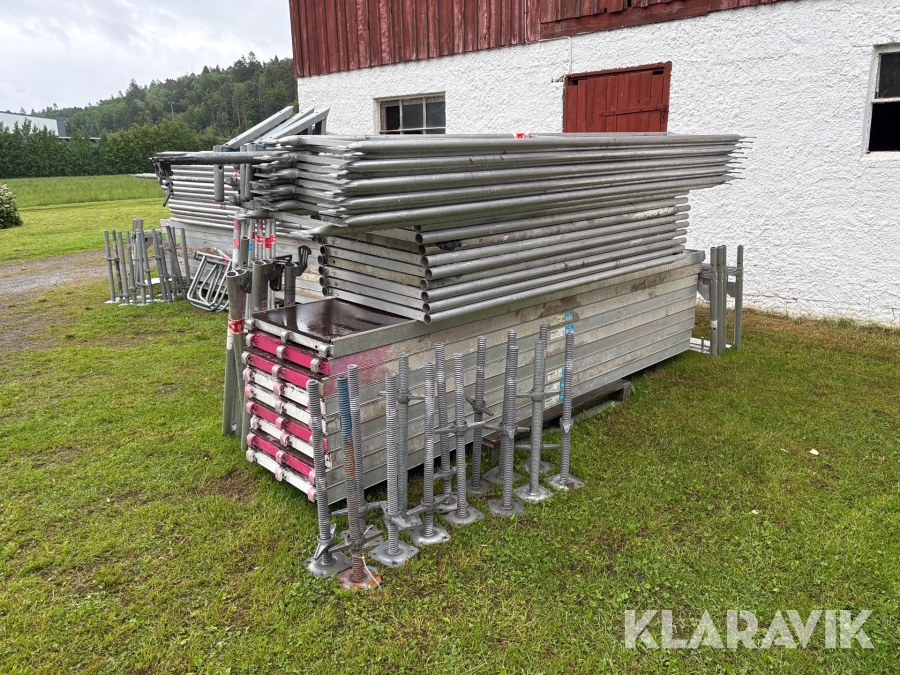 Aluminiumställning Monzon, Layher & Alrad