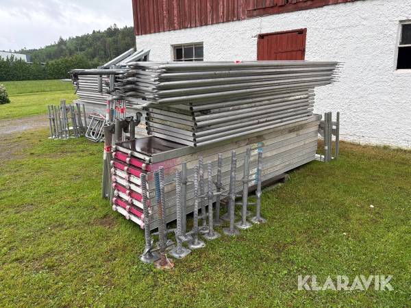 Aluminiumställning Monzon, Layher & Alrad