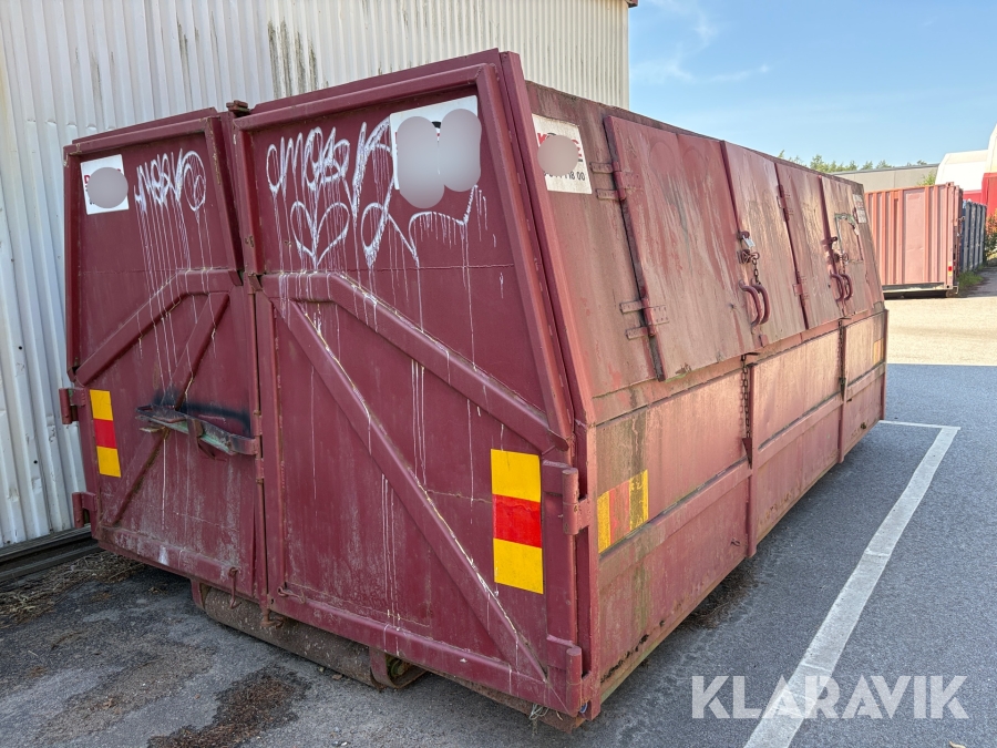 Lastväxlarcontainer  / sopcontainer