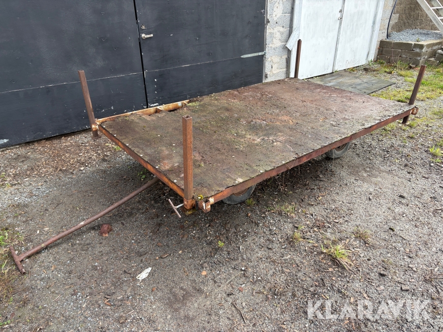 Vagn med stödben
