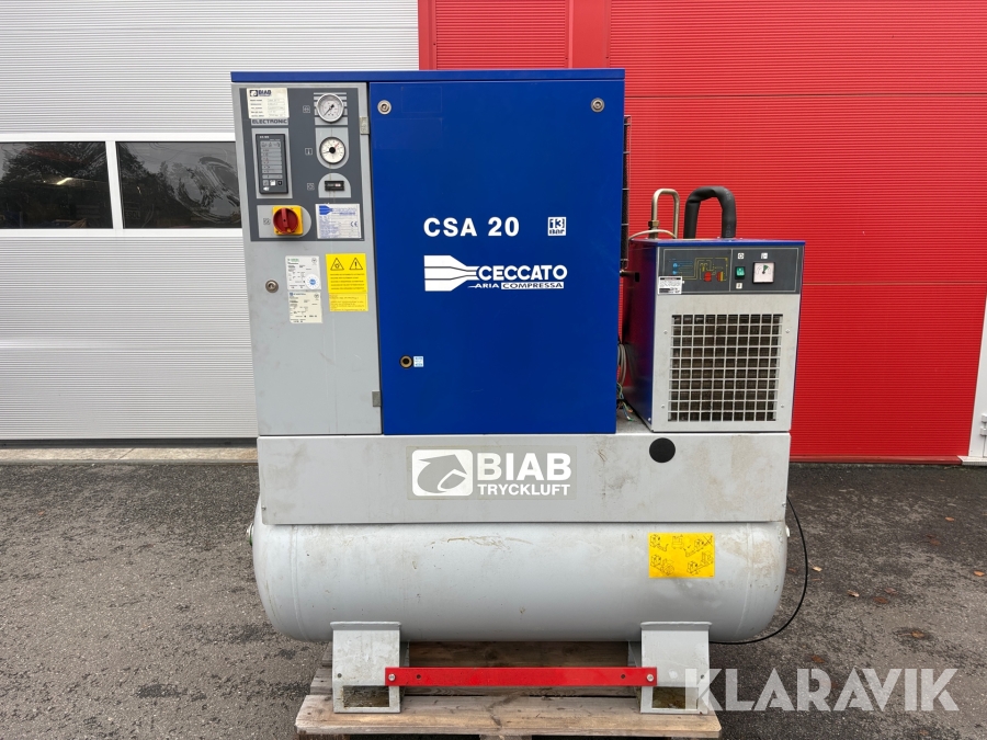 Skruvkompressor Biab CSAD 20-13