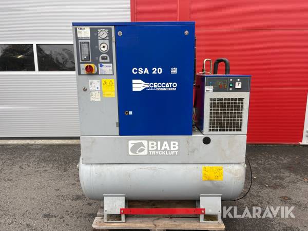 Skruvkompressor Biab CSAD 20-13