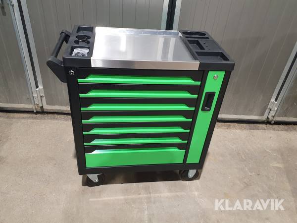 Verktygsvagn med verktyg