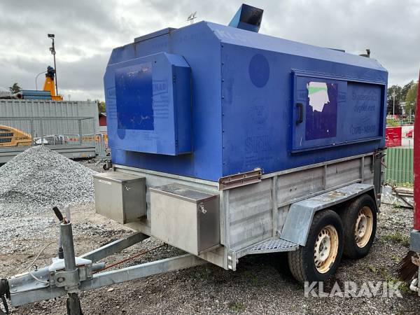 Klottersaneringsvagn högtryck KEW Contractor Diesel