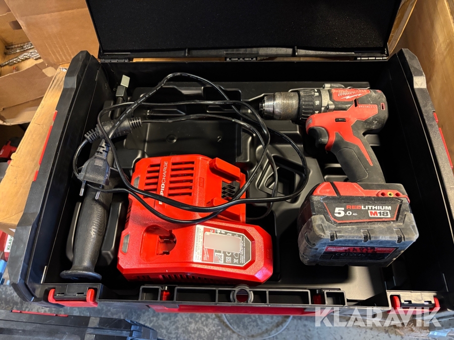 Borrskruvdragare Milwaukee M18