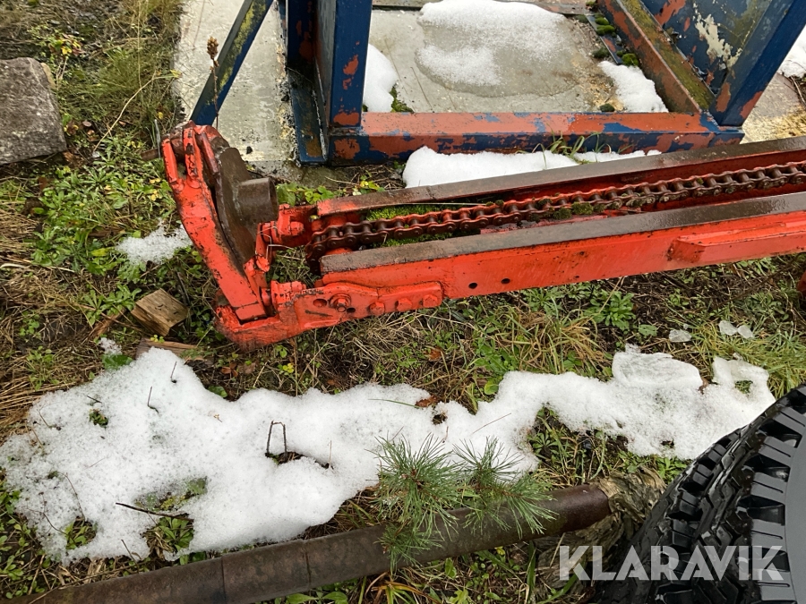 Borr och borrvagn luftdriven