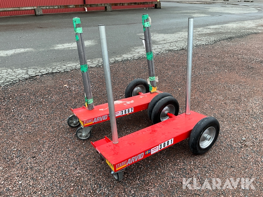 Dörr/fönstervagn 2st Starke Arvid 11700
