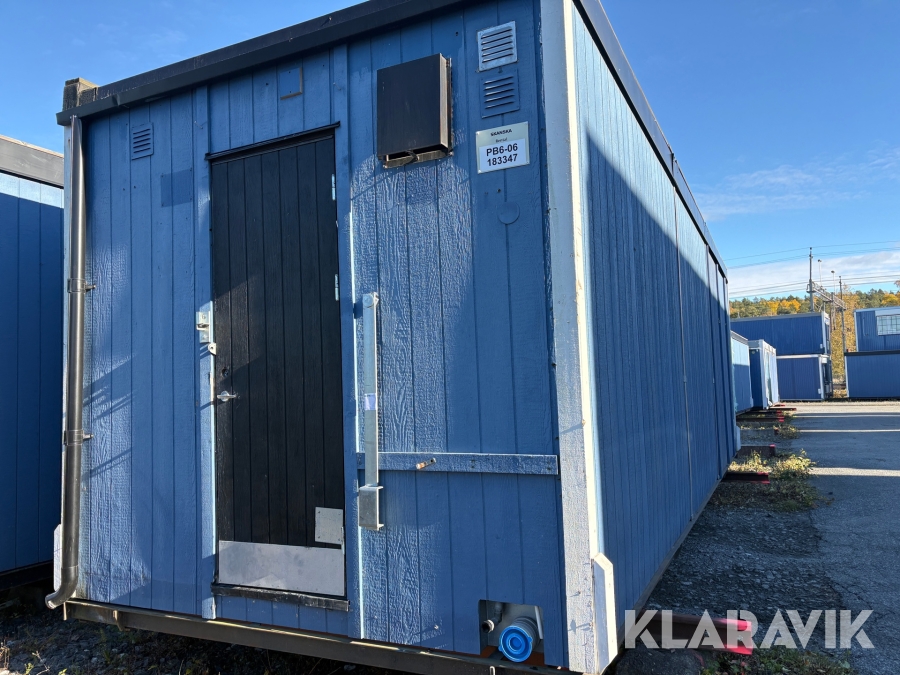 Omklädningsbod / personalbod Flexator