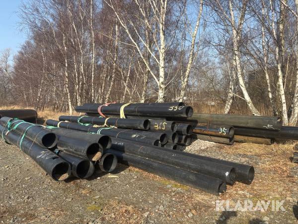 Parti PM-rör ca 35 st