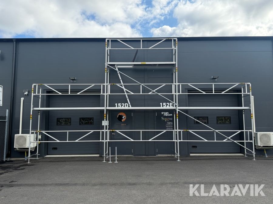 Ramställning aluminium SLV 9,21x5,5m