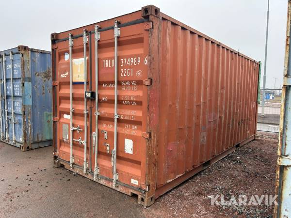 Container 20 fot oisolerad