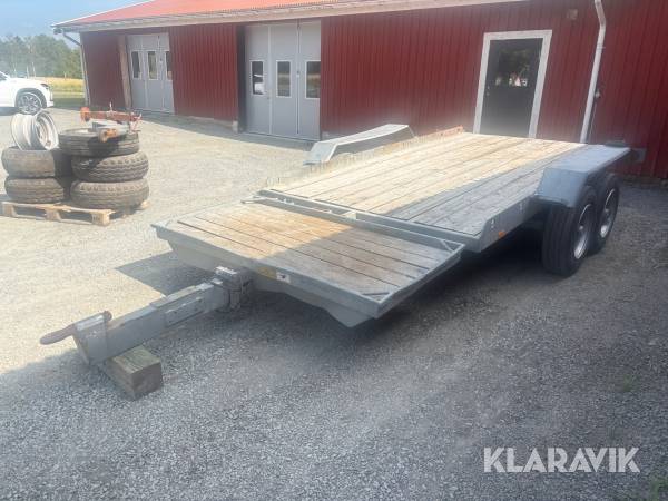 Trailer för grävmaskin