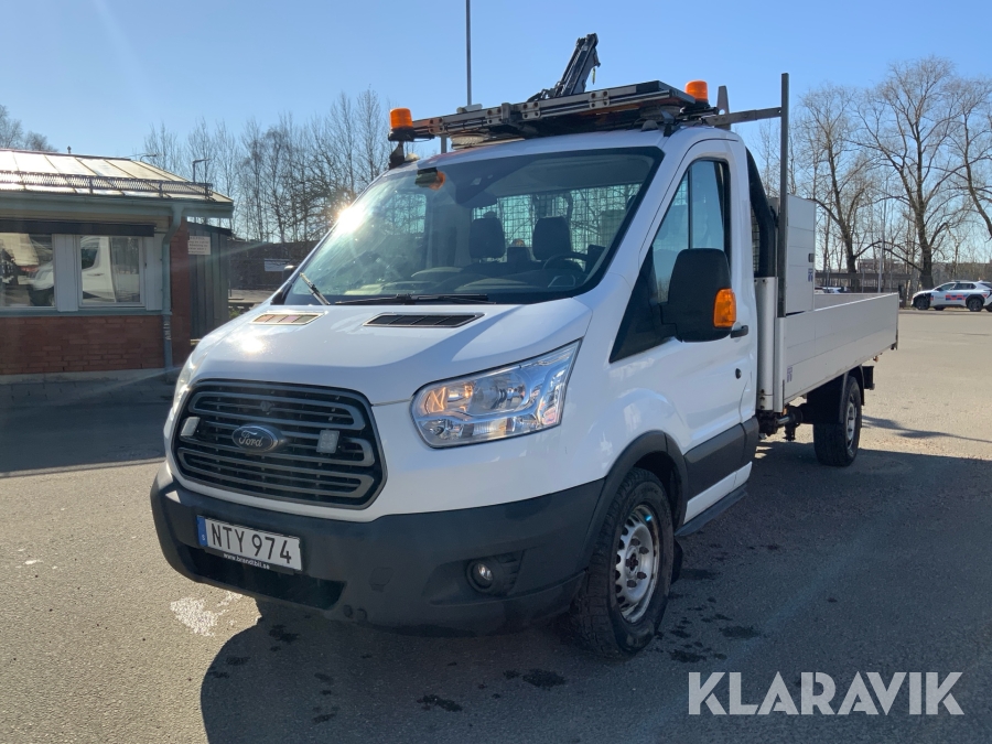 Kranbil Ford Transit 350 TDCi AWD