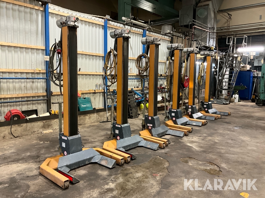 Fordonslyft Hetra RGE 6 st