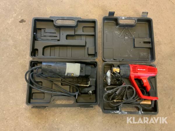 Värmepistol och nibbler Meec Tools / Einhell