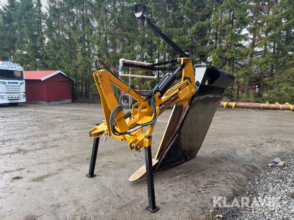 Dräneringsplog Soil-Max Gold digger ZD1200 3-Punkt Gruslåda Hydrauliskt grusfilterspjäll