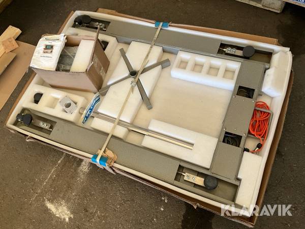 Pallvåg Svenska Våg HCUS-5 2000 kg, inklusive våginstrument A12ss