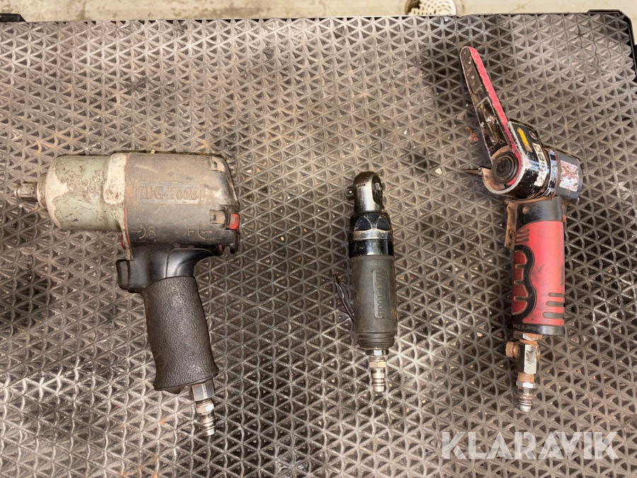Tryckluftsverktyg 3st