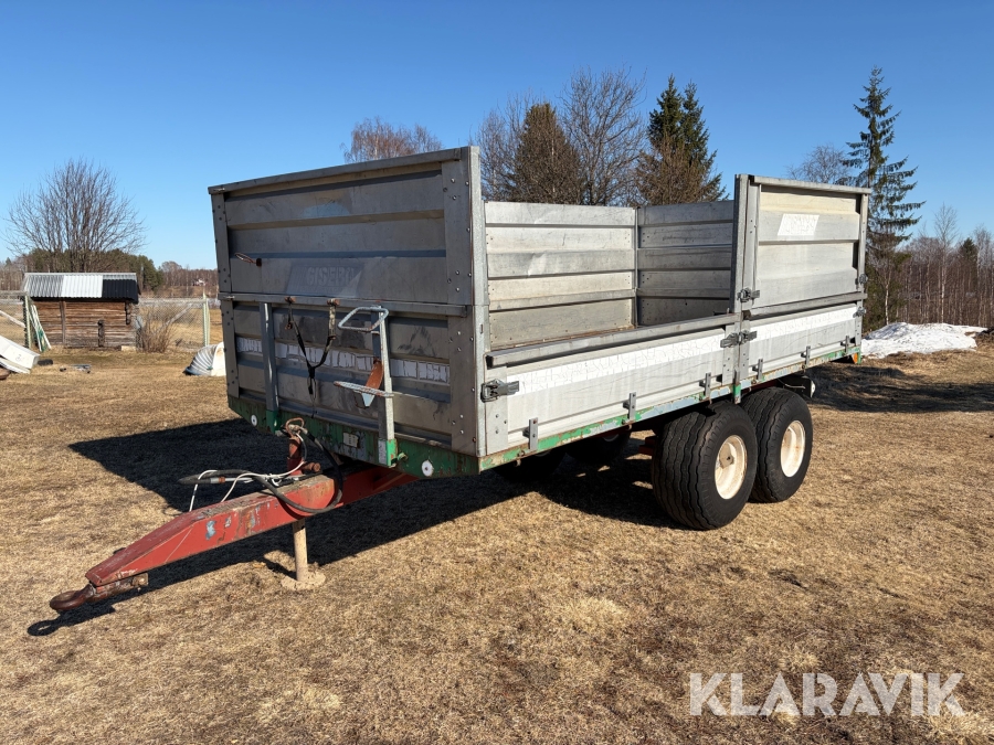 Spannmålsvagn Gisebo boggievagn