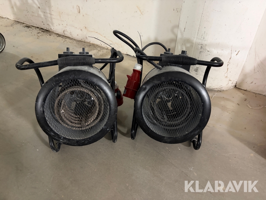Värmefläktar Otermo 2st 5kW