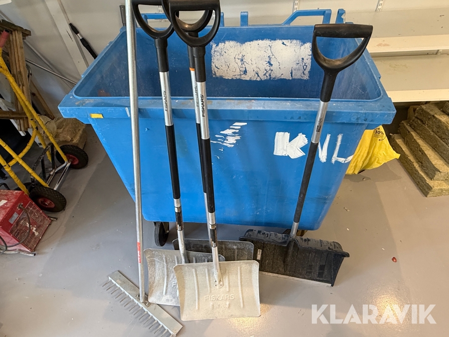 Snöskyfflar 4st Kratta Fiskars
