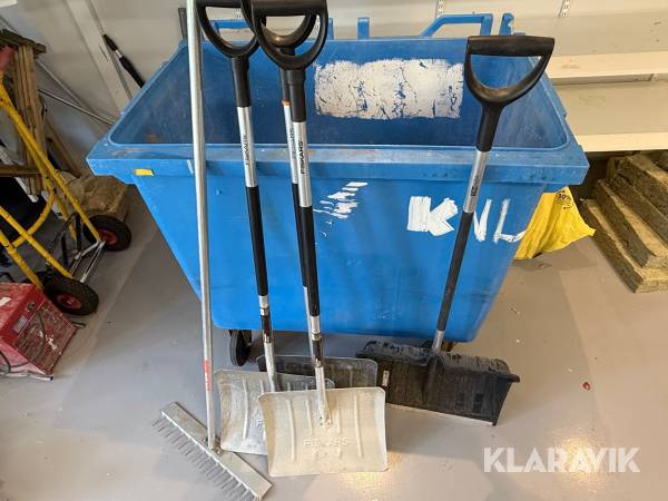 Snöskyfflar 4st Kratta Fiskars
