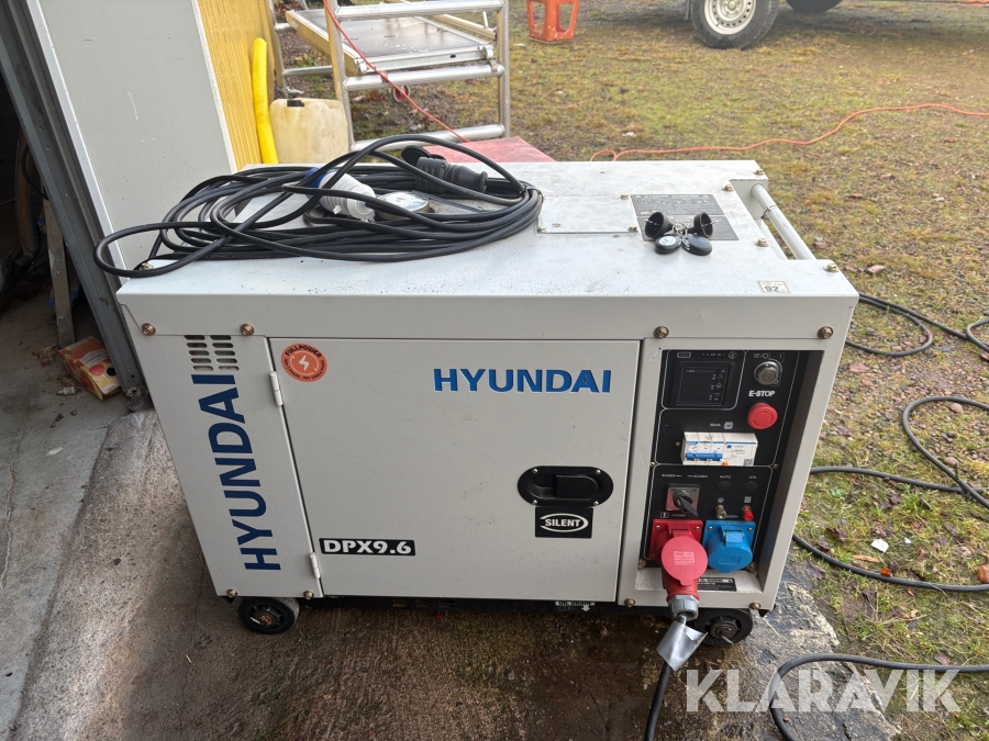 Elverk Hyundai DPX 9,6