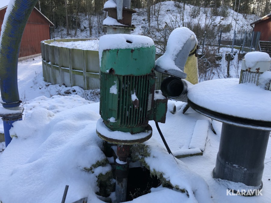 Gödselpump med omrörningsfunktion 