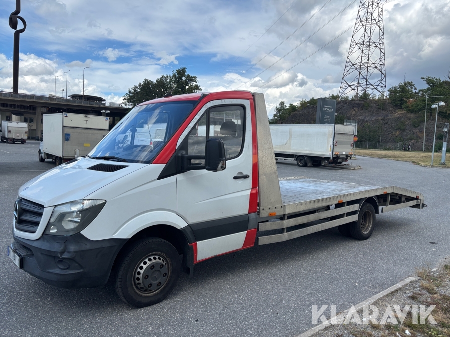Biltransport Mercedes-Benz Sprinter lastvikt 2800kg