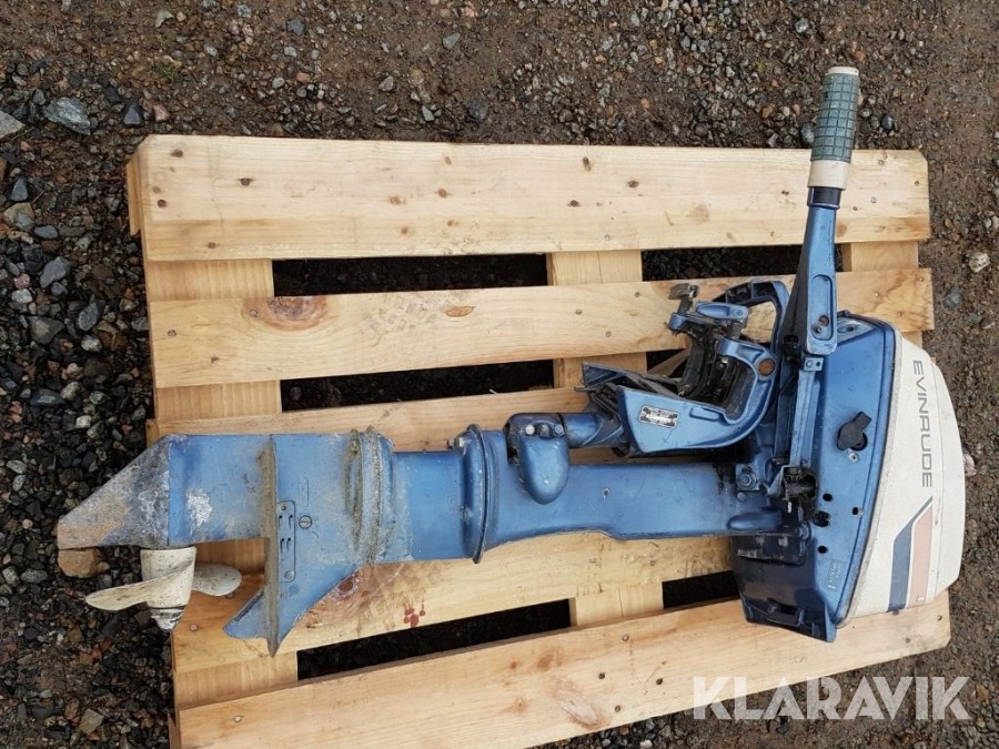 Båtmotor Evinrude lång rigg 6 hk