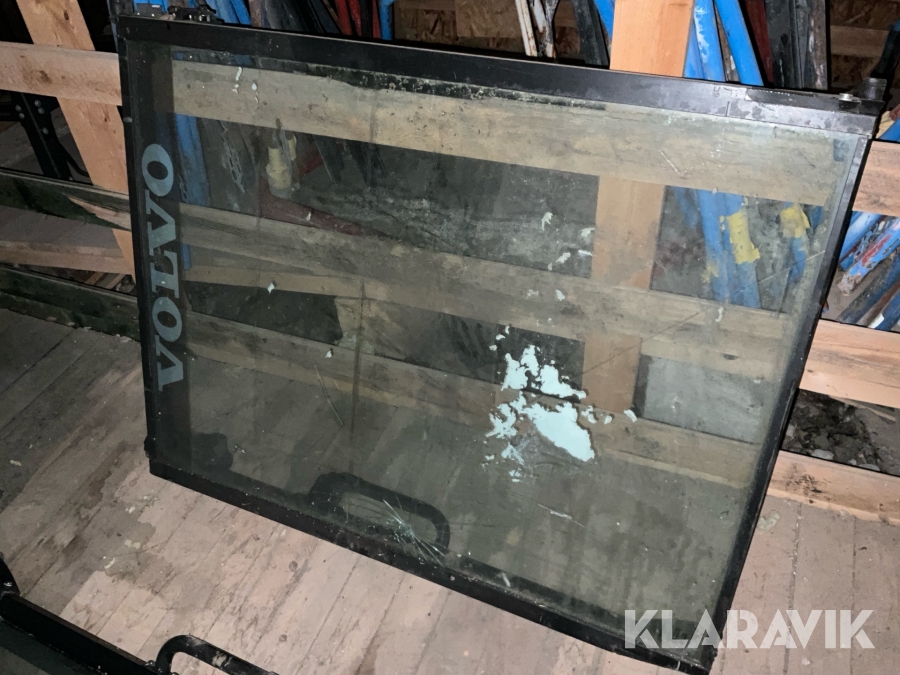 Fönster grävmaskin Volvo 4st