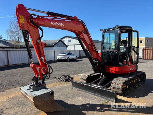 Grävmaskin Kubota KX161-3 med 2 skopor