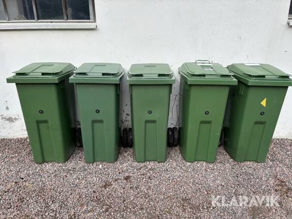 Sopkärl Pws 190Liter 5st
