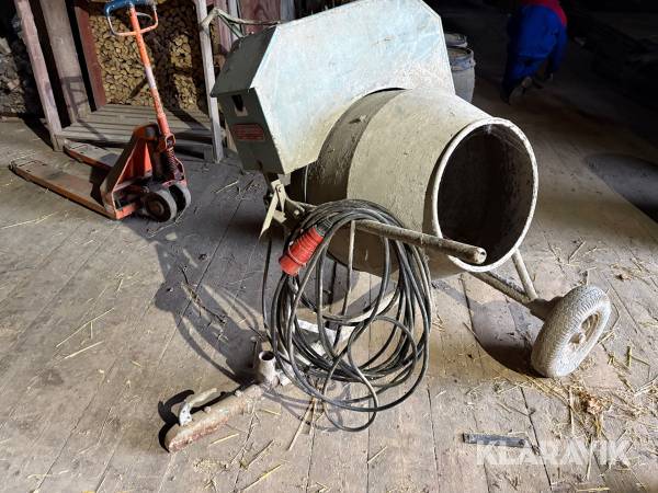 Betongblandare Kvänums Fläktfabrik T2-110