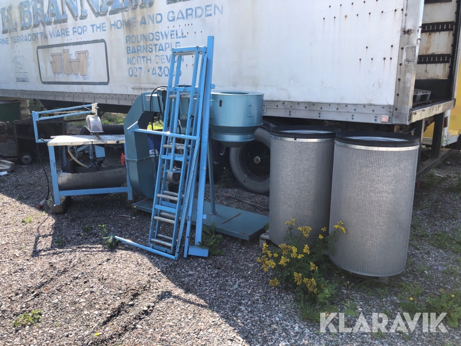 Sågstation Aspelin Stormbull sågen 1003 Med spånsug
