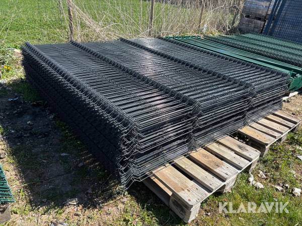 Panelstängsel Grå / ≈ 2x2m  - Totalt cirka 80m